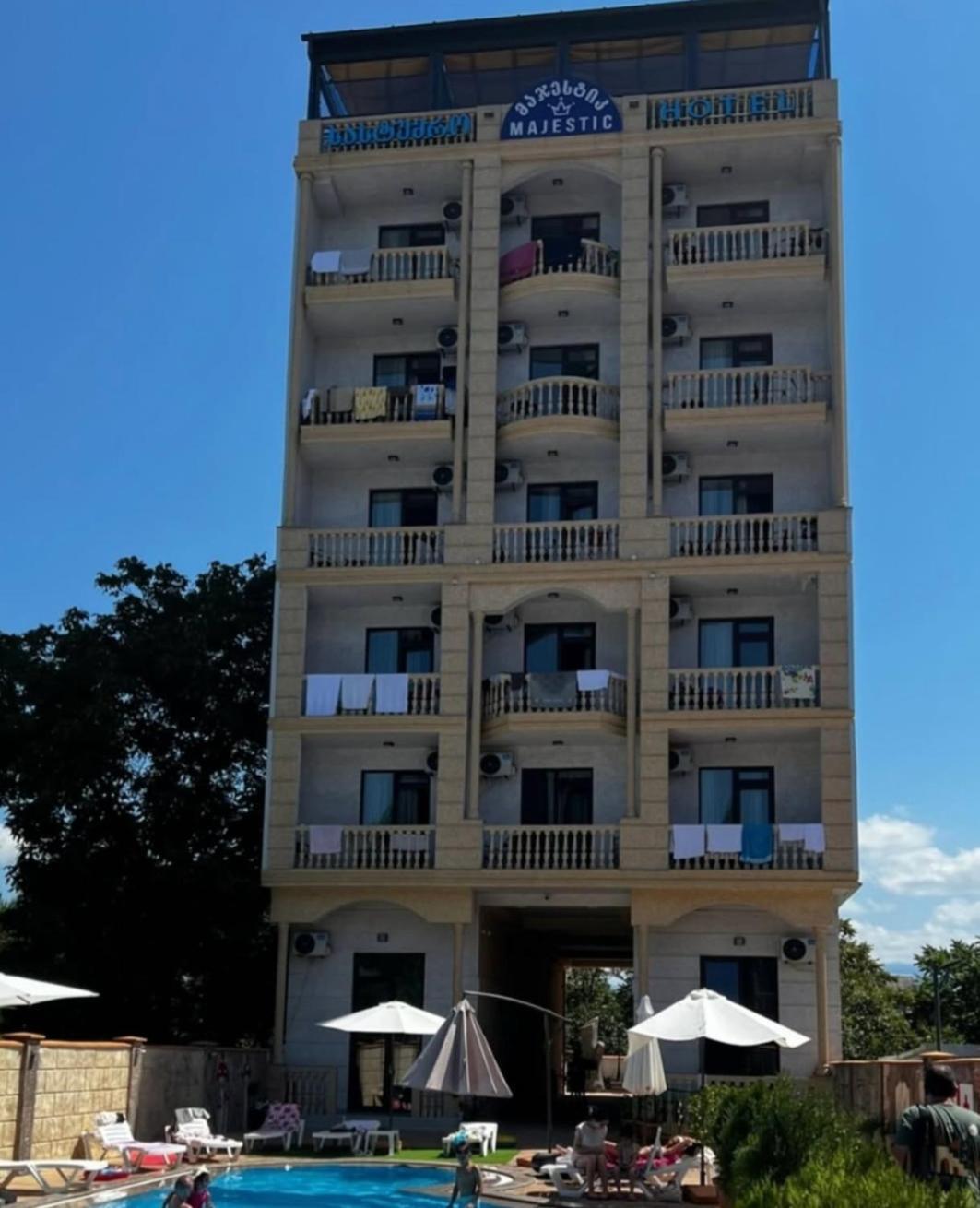 Majestic Hotell Kobuleti Eksteriør bilde